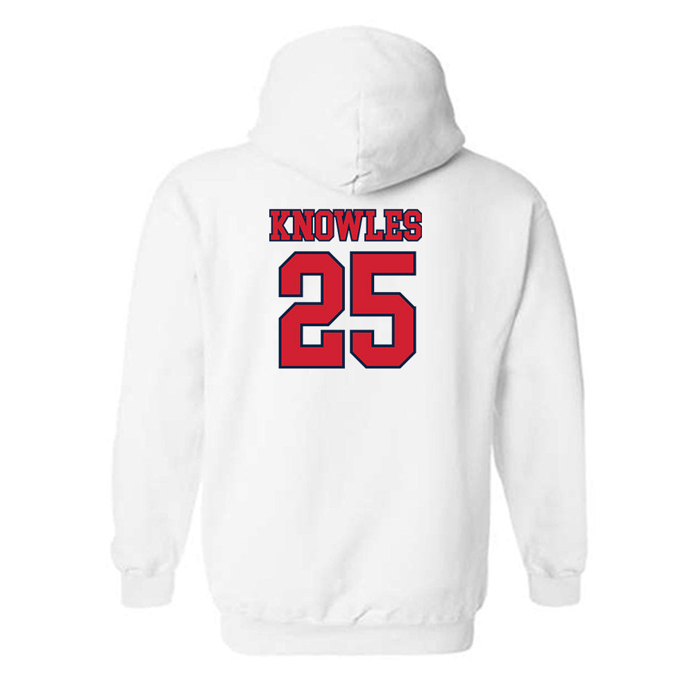 Gonzaga - NCAA Baseball : Payton Knowles - Classic Shersey Hooded Sweatshirt-1