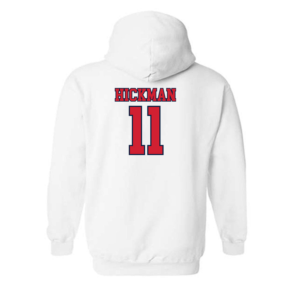 Gonzaga - NCAA Men's Basketball : Nolan Hickman - Classic Shersey Hooded Sweatshirt-1