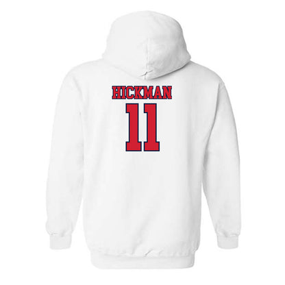 Gonzaga - NCAA Men's Basketball : Nolan Hickman - Classic Shersey Hooded Sweatshirt-1