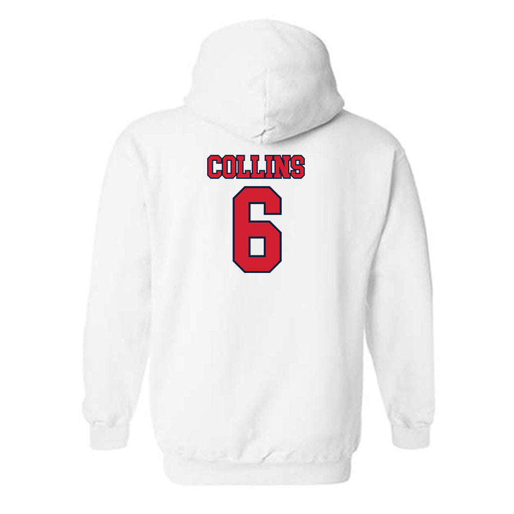 Gonzaga - NCAA Women's Soccer : Willow Collins - Classic Shersey Hooded Sweatshirt-1