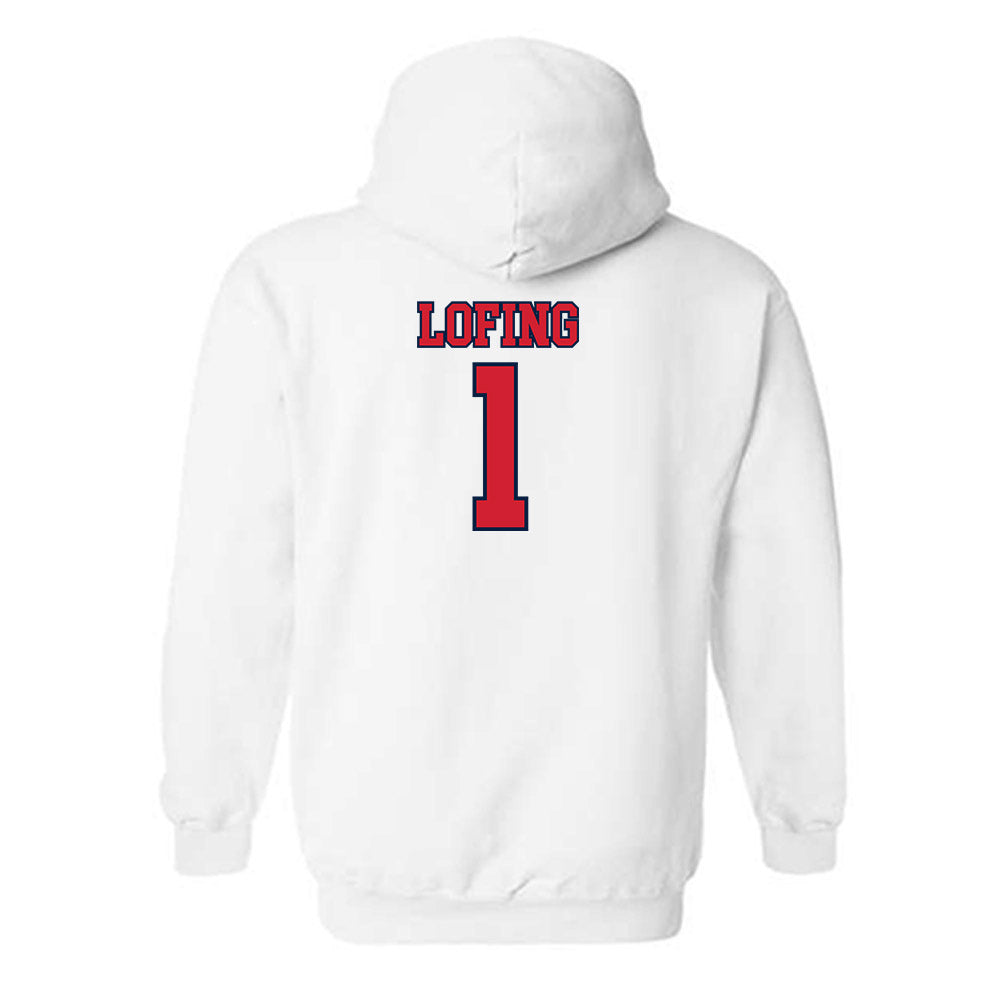 Gonzaga - NCAA Women's Basketball : Paige Lofing - Classic Shersey Hooded Sweatshirt-1