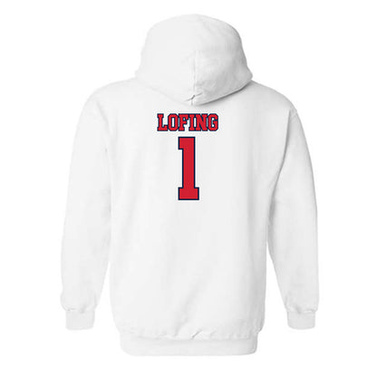 Gonzaga - NCAA Women's Basketball : Paige Lofing - Classic Shersey Hooded Sweatshirt-1