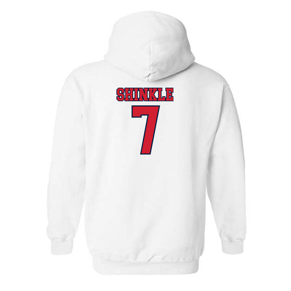Gonzaga - NCAA Baseball : Bo Shinkle - Classic Shersey Hooded Sweatshirt-1