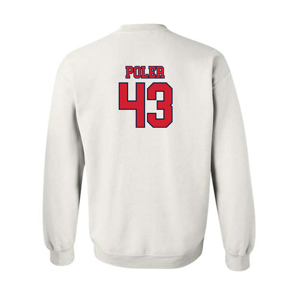 Gonzaga - NCAA Baseball : Bode Poler - Classic Shersey Crewneck Sweatshirt-1