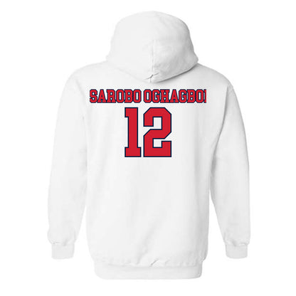 Gonzaga - NCAA Women's Basketball : Christabel Osarobo Oghagbon - Classic Shersey Hooded Sweatshirt-1