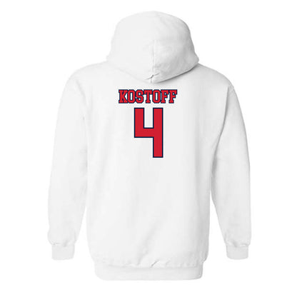 Gonzaga - NCAA Women's Volleyball : Krista Kostoff - Classic Shersey Hooded Sweatshirt-1