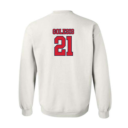 Gonzaga - NCAA Men's Soccer : Nico Golesis - Classic Shersey Crewneck Sweatshirt-1