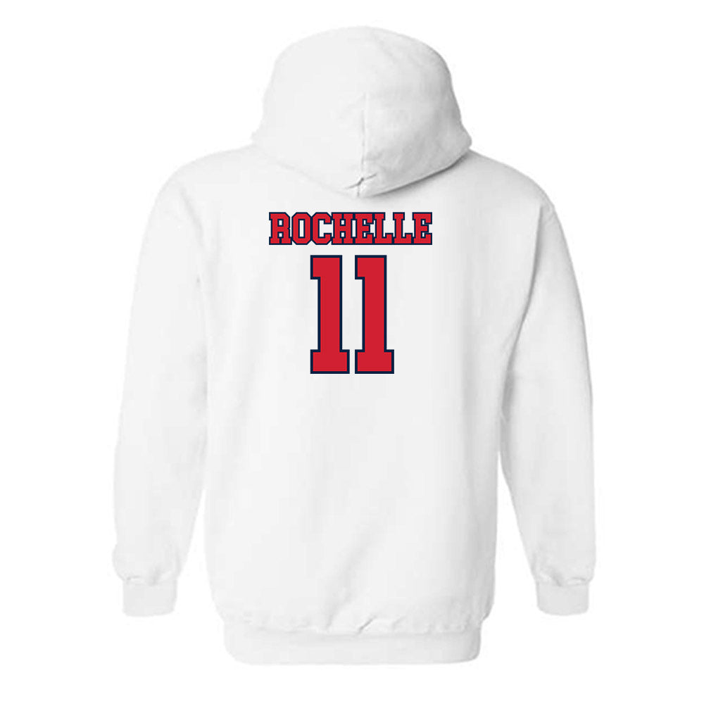 Gonzaga - NCAA Men's Soccer : Talan Rochelle - Classic Shersey Hooded Sweatshirt-1