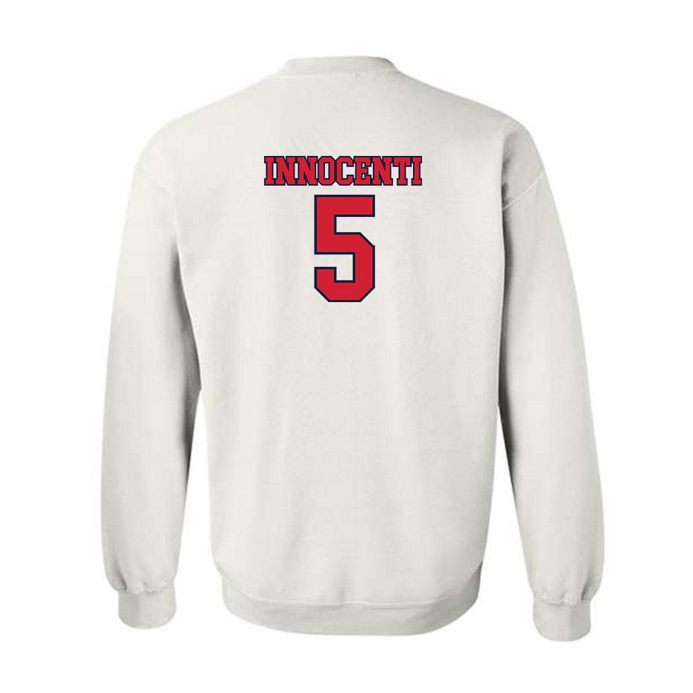 Gonzaga - NCAA Men's Basketball : Emmanuel Innocenti - Classic Shersey Crewneck Sweatshirt-1