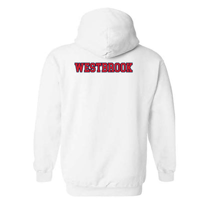 Gonzaga - NCAA Men's Cross Country : Miles Westbrook - Classic Shersey Hooded Sweatshirt-1