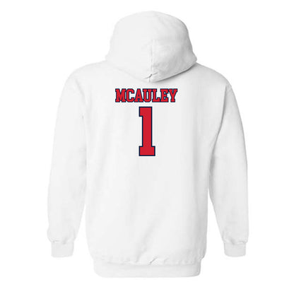 Gonzaga - NCAA Women's Volleyball : Kelly McAuley - Classic Shersey Hooded Sweatshirt-1