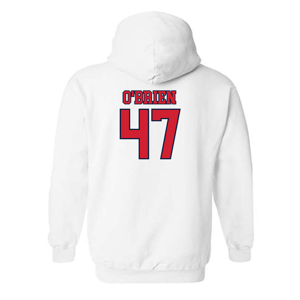 Gonzaga - NCAA Baseball : Finbar O'Brien - Classic Shersey Hooded Sweatshirt-1