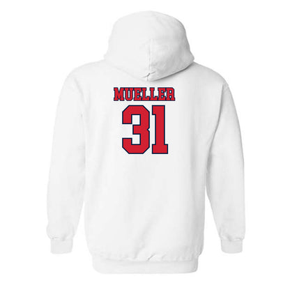 Gonzaga - NCAA Baseball : Matthew Mueller - Classic Shersey Hooded Sweatshirt-1