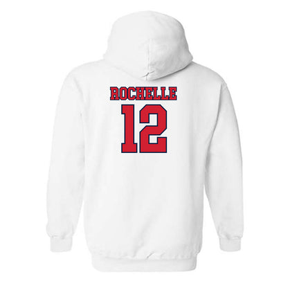 Gonzaga - NCAA Men's Soccer : Talan Rochelle - Classic Shersey Hooded Sweatshirt-1