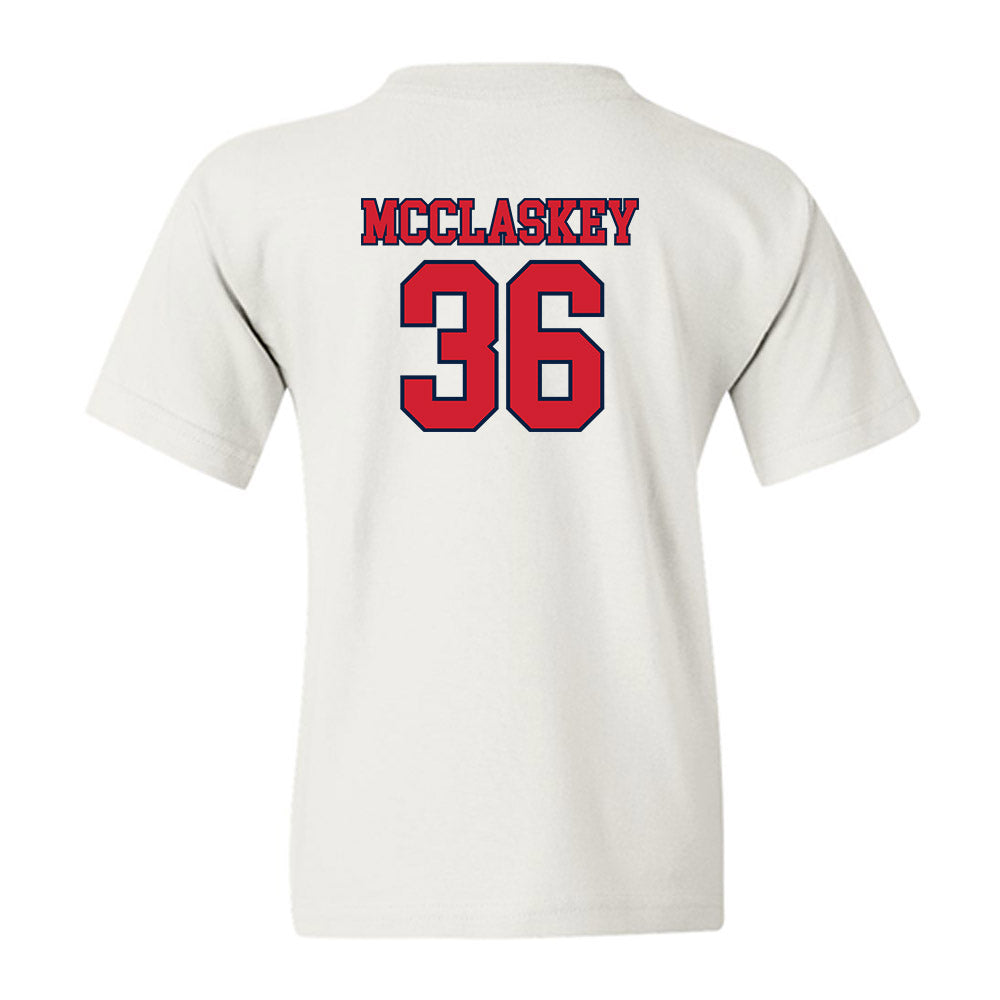 Gonzaga - NCAA Baseball : Mickey Mcclaskey - Classic Shersey Youth T-Shirt-1