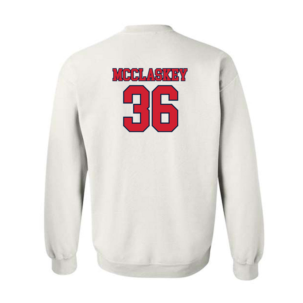 Gonzaga - NCAA Baseball : Mickey Mcclaskey - Classic Shersey Crewneck Sweatshirt-1