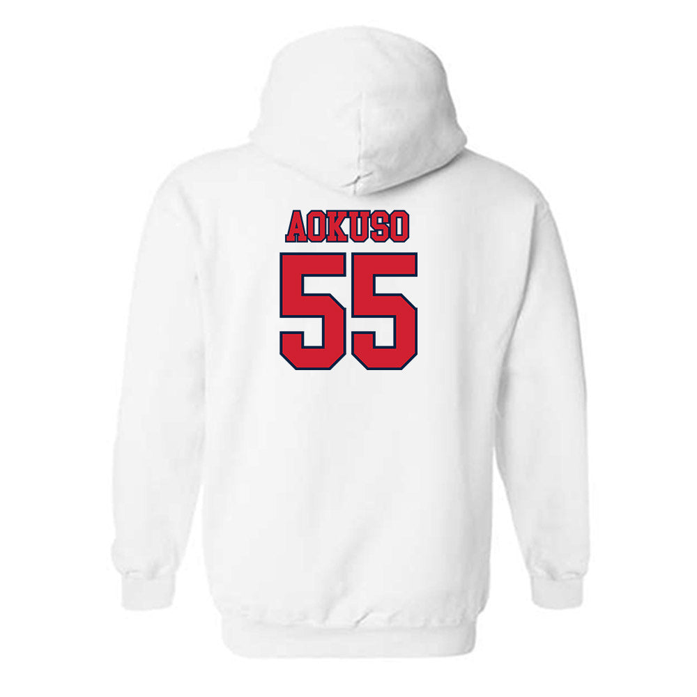 Gonzaga - NCAA Women's Basketball : Zeryhia Aokuso - Classic Shersey Hooded Sweatshirt-1