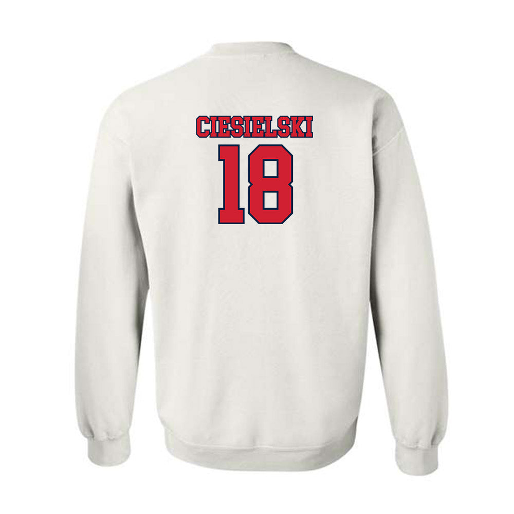 Gonzaga - NCAA Baseball : Cooper Ciesielski - Classic Shersey Crewneck Sweatshirt-1