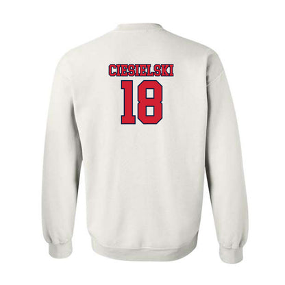 Gonzaga - NCAA Baseball : Cooper Ciesielski - Classic Shersey Crewneck Sweatshirt-1