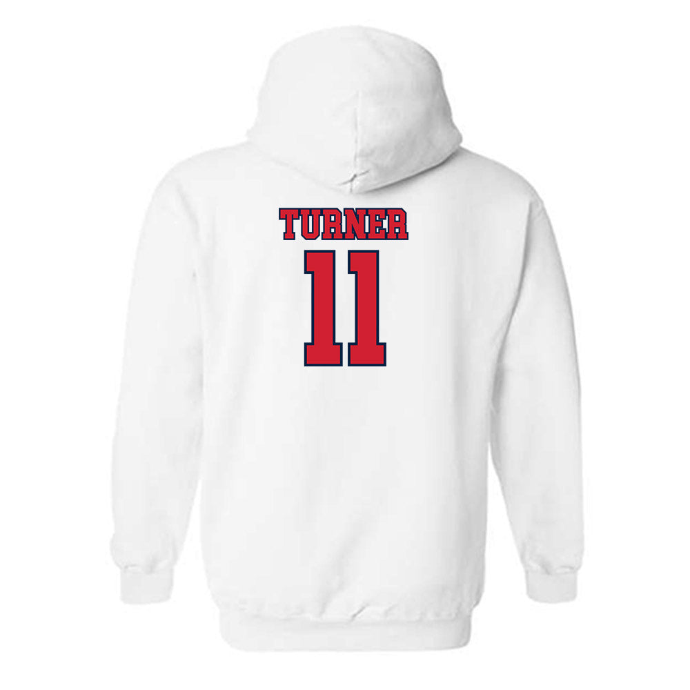 Gonzaga - NCAA Women's Basketball : Allie Turner - Classic Shersey Hooded Sweatshirt-1