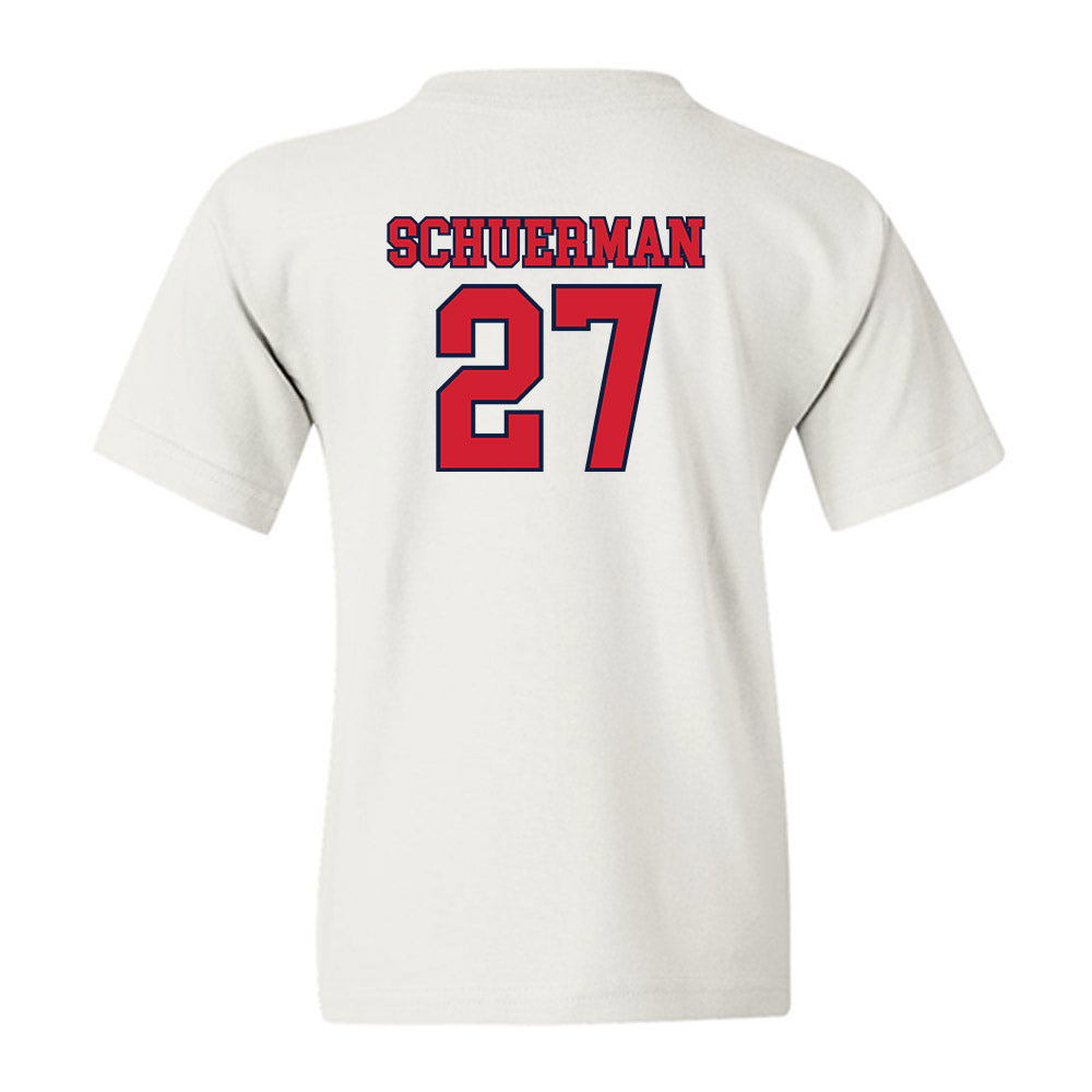 Gonzaga - NCAA Baseball : Rece Schuerman - Classic Shersey Youth T-Shirt-1