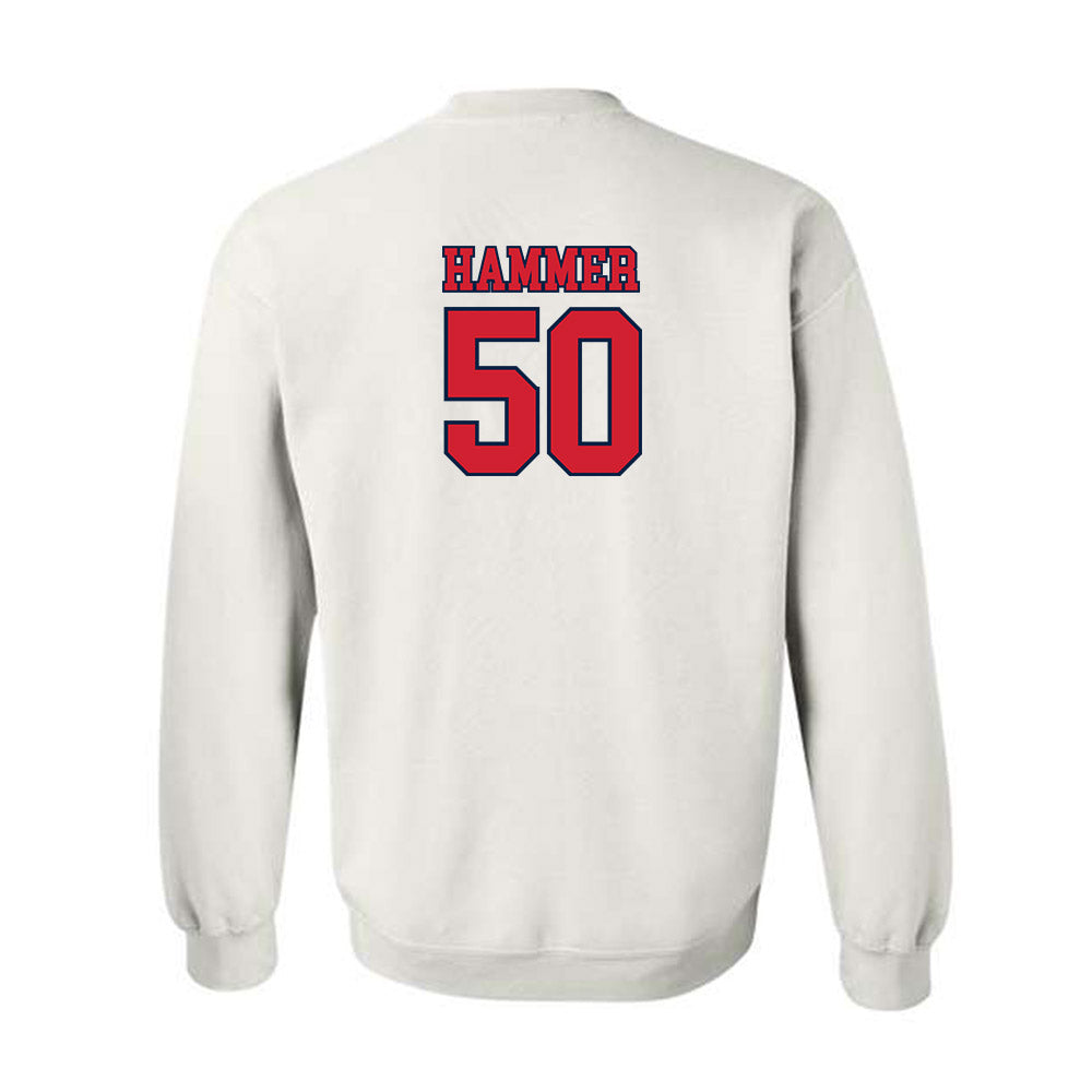 Gonzaga - NCAA Baseball : Kale Hammer - Classic Shersey Crewneck Sweatshirt-1