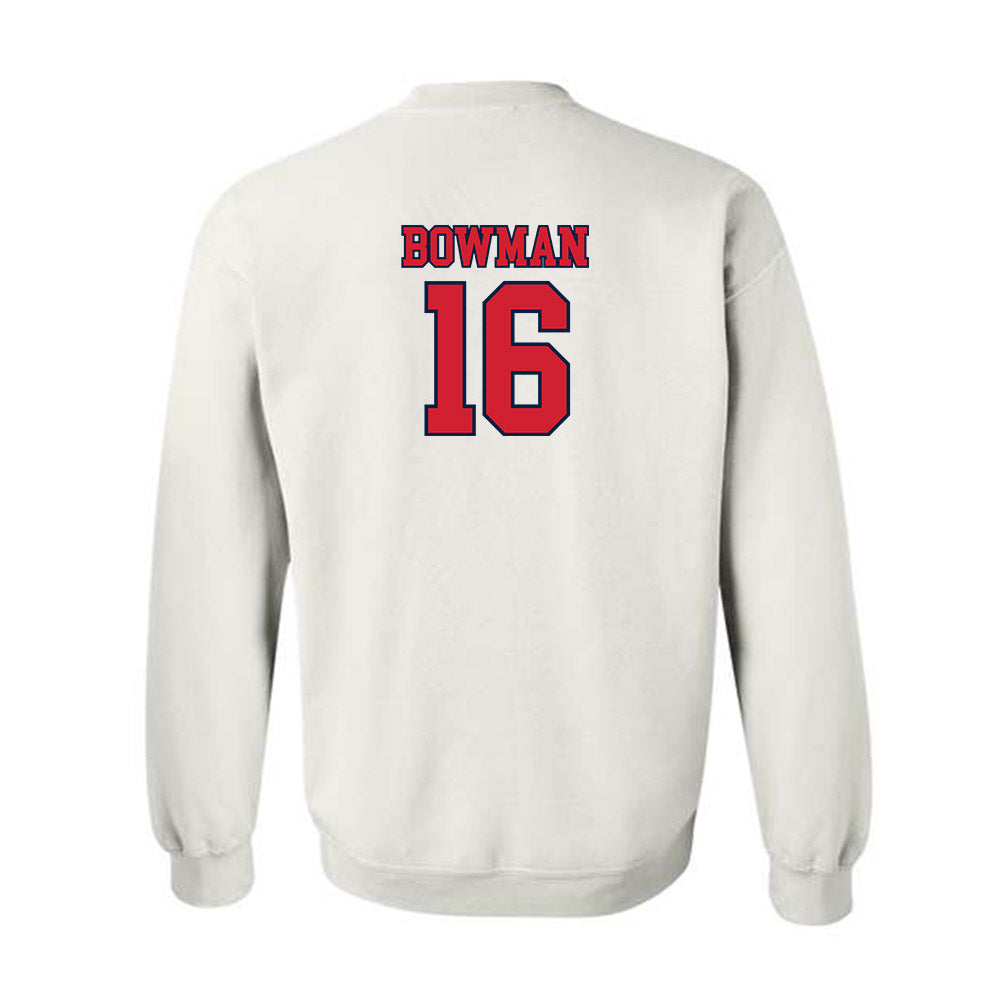 Gonzaga - NCAA Baseball : Zach Bowman - Classic Shersey Crewneck Sweatshirt-1