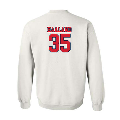 Gonzaga - NCAA Men's Basketball : Noah Haaland - Classic Shersey Crewneck Sweatshirt-1