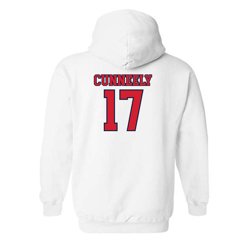 Gonzaga - NCAA Baseball : Michael Cunneely - Classic Shersey Hooded Sweatshirt-1