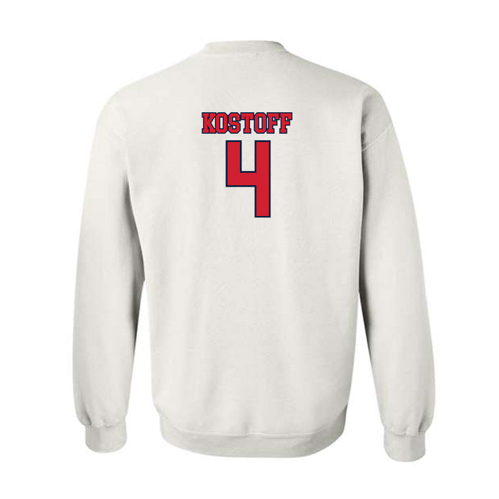 Gonzaga - NCAA Women's Volleyball : Krista Kostoff - Classic Shersey Crewneck Sweatshirt-1