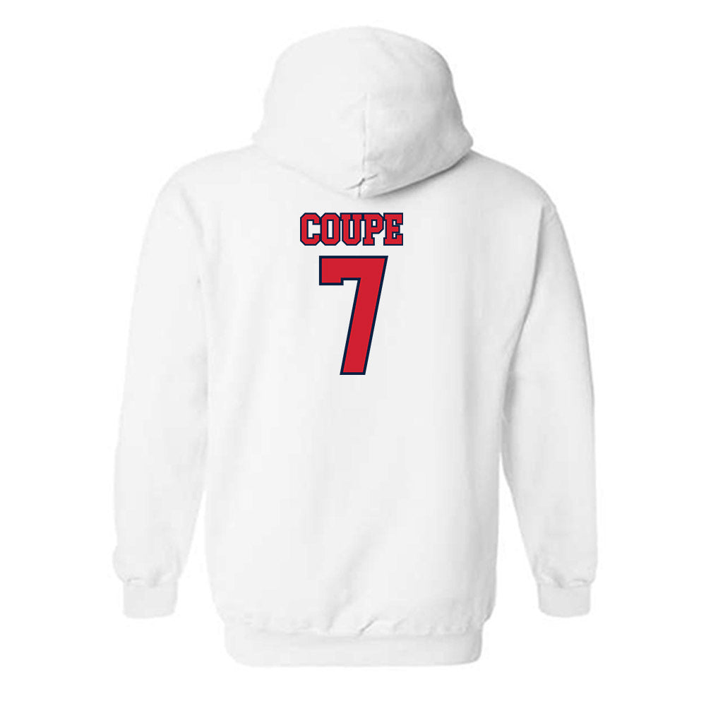 Gonzaga - NCAA Baseball : Max Coupe - Classic Shersey Hooded Sweatshirt-1