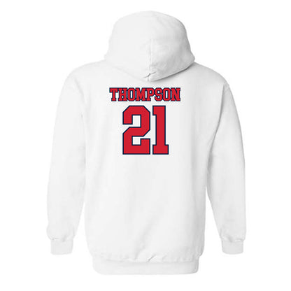 Gonzaga - NCAA Women's Volleyball : Fallon Thompson - Classic Shersey Hooded Sweatshirt-1