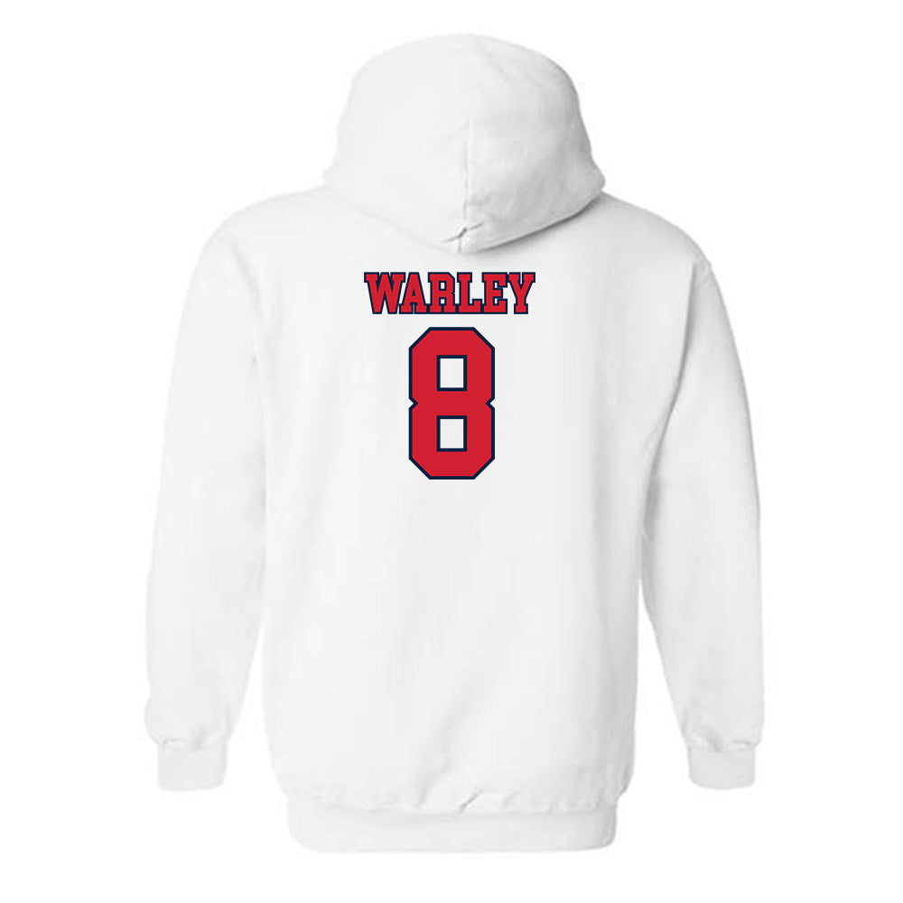Gonzaga - NCAA Men's Basketball : Jalen Warley - Classic Shersey Hooded Sweatshirt-1