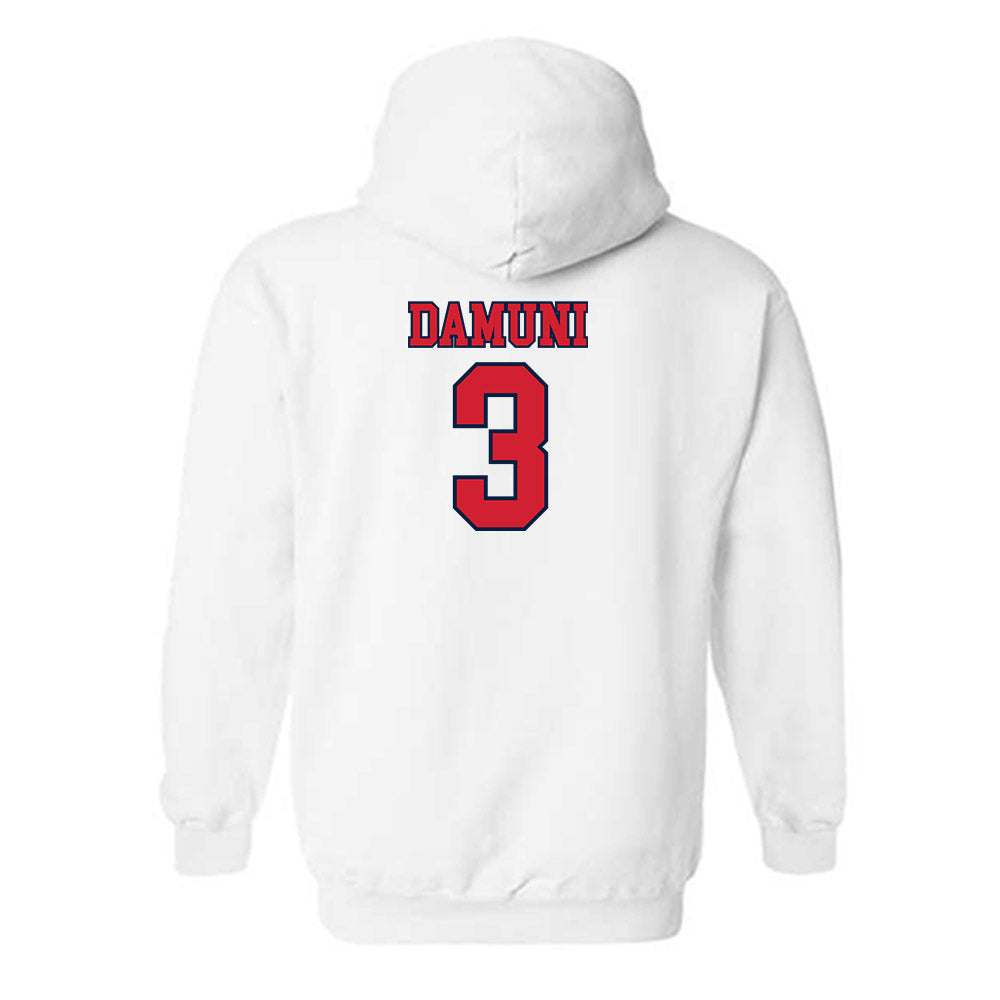 Gonzaga - NCAA Women's Volleyball : Nia Damuni - Classic Shersey Hooded Sweatshirt-1