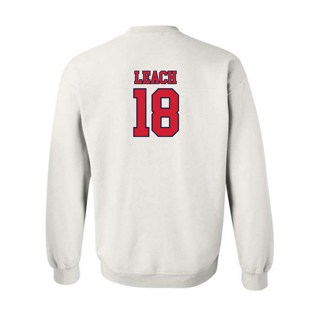 Gonzaga - NCAA Baseball : Bryson Leach - Classic Shersey Crewneck Sweatshirt-1