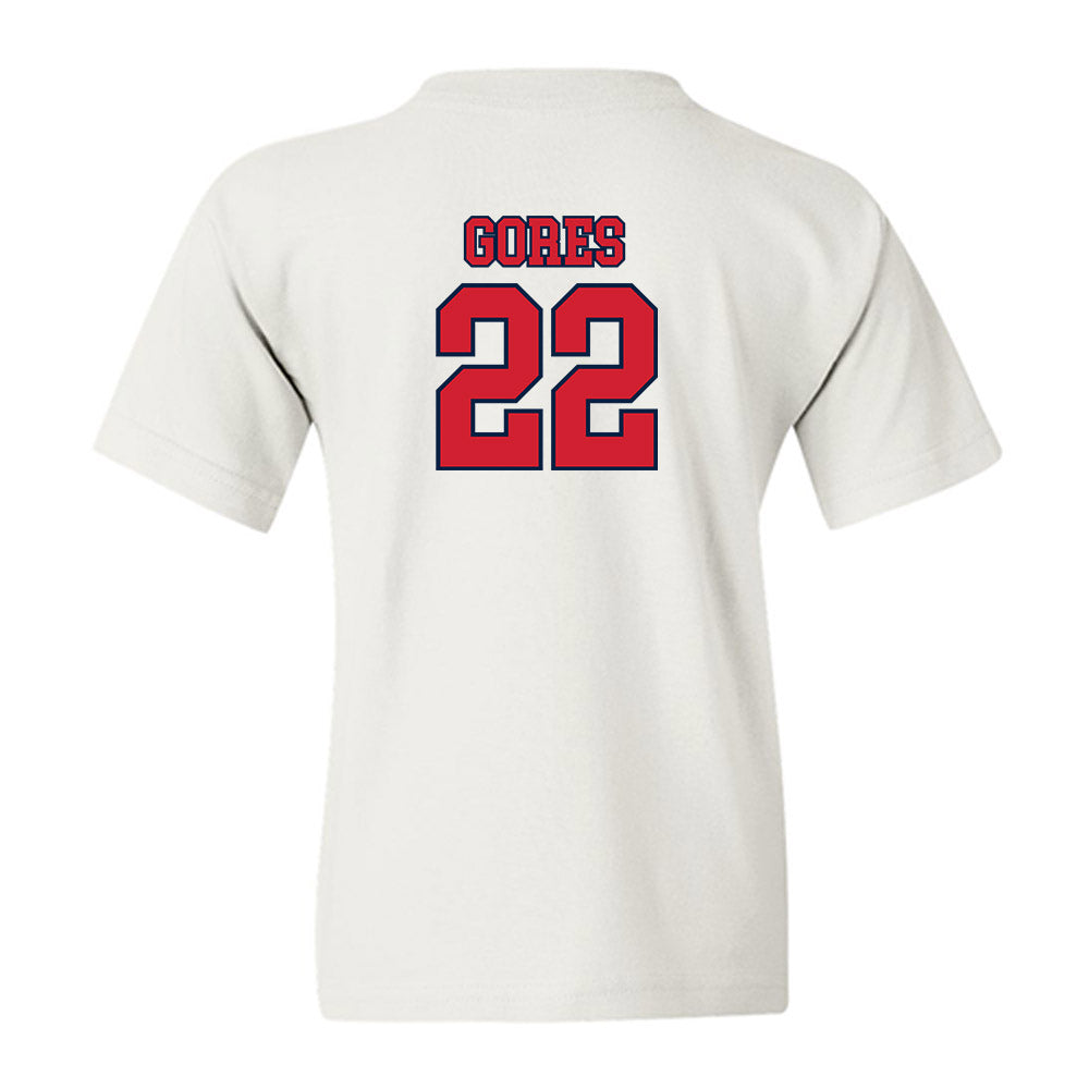 Gonzaga - NCAA Baseball : Garrett Gores - Classic Shersey Youth T-Shirt-1