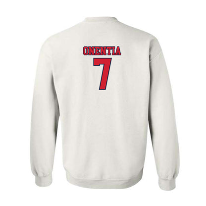 Gonzaga - NCAA Men's Soccer : Geremi Onentia - Classic Shersey Crewneck Sweatshirt-1