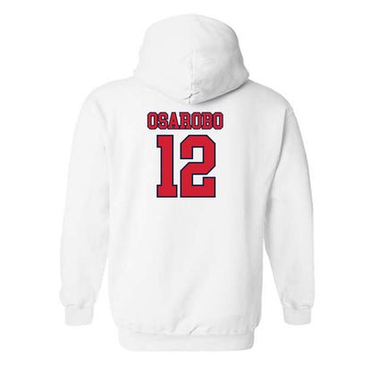 Gonzaga - NCAA Women's Basketball : Christabel Osarobo - Classic Shersey Hooded Sweatshirt-1