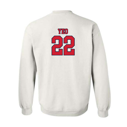 Gonzaga - NCAA Men's Basketball : Jun Seok Yeo - Classic Shersey Crewneck Sweatshirt-1