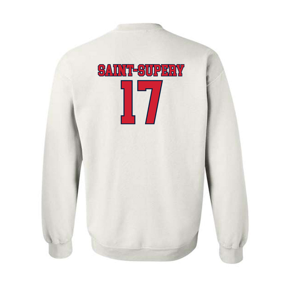 Gonzaga - NCAA Men's Basketball : Mario Saint-Supery - Classic Shersey Crewneck Sweatshirt-1