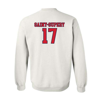 Gonzaga - NCAA Men's Basketball : Mario Saint-Supery - Classic Shersey Crewneck Sweatshirt-1