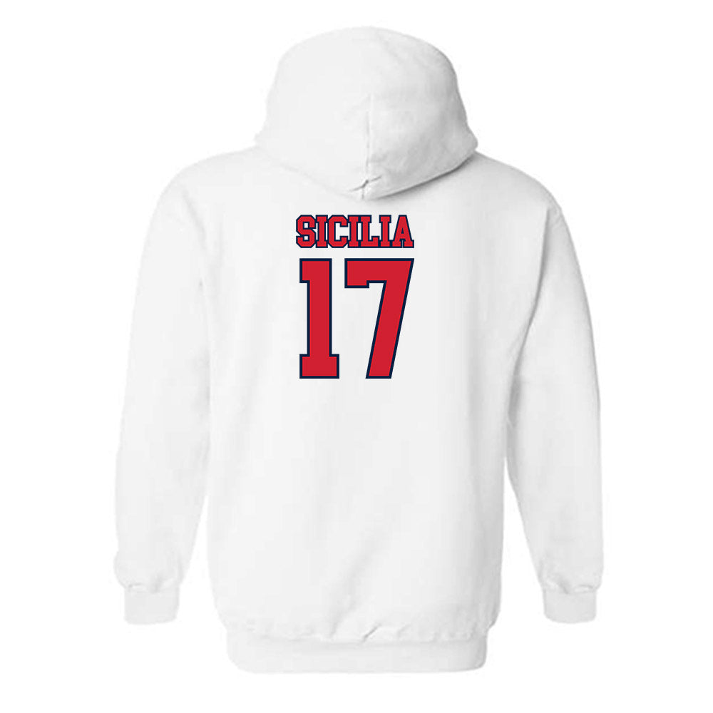 Gonzaga - NCAA Women's Soccer : Abbie Sicilia - Classic Shersey Hooded Sweatshirt-1