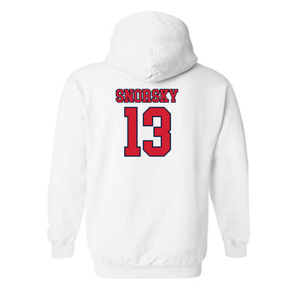 Gonzaga - NCAA Women's Soccer : Samantha Snorsky - Classic Shersey Hooded Sweatshirt-1
