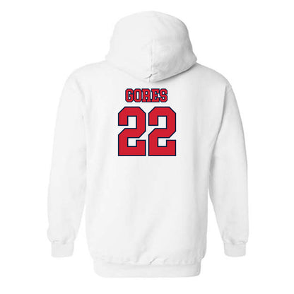 Gonzaga - NCAA Baseball : Garrett Gores - Classic Shersey Hooded Sweatshirt-1