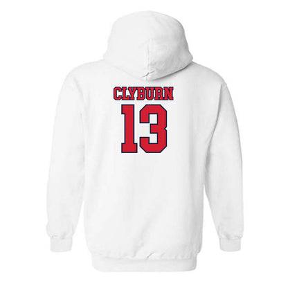 Gonzaga - NCAA Women's Volleyball : Mia Clyburn - Classic Shersey Hooded Sweatshirt-1
