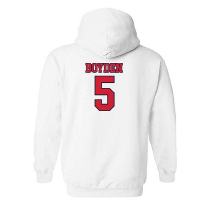 Gonzaga - NCAA Women's Soccer : Annie Boyden - Classic Shersey Hooded Sweatshirt-1