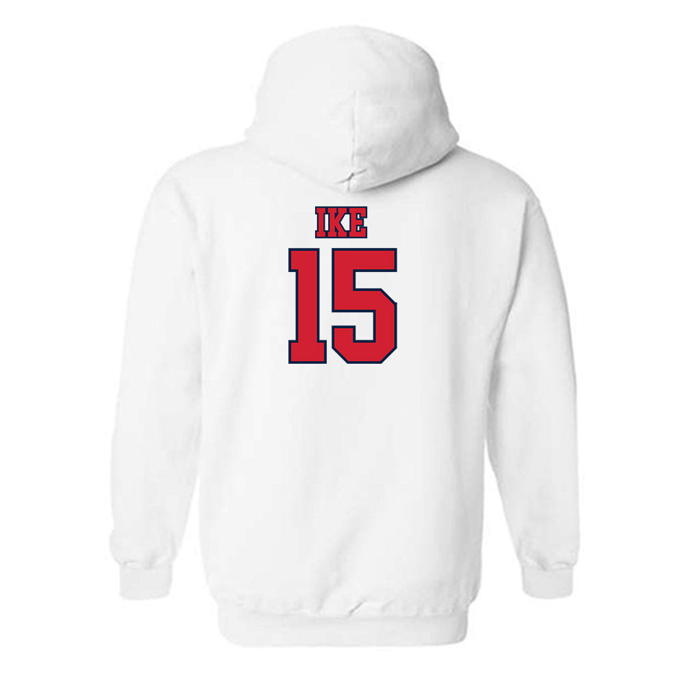 Gonzaga - NCAA Men's Basketball : Graham Ike - Classic Shersey Hooded Sweatshirt-1