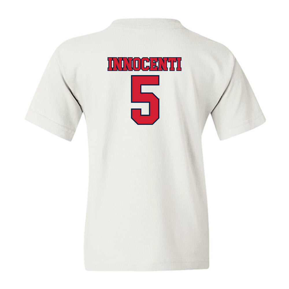 Gonzaga - NCAA Men's Basketball : Emmanuel Innocenti - Classic Shersey Youth T-Shirt-1