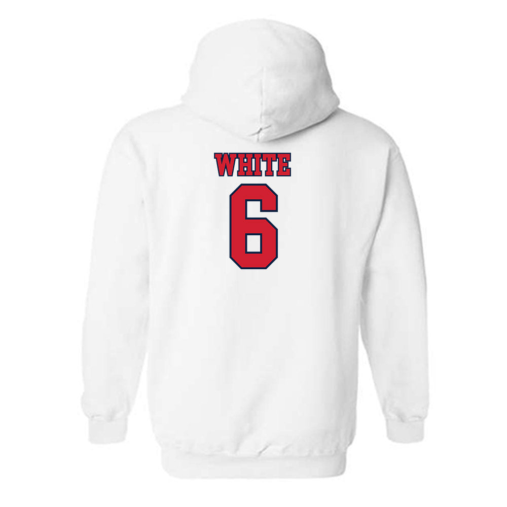 Gonzaga - NCAA Baseball : Landon White - Classic Shersey Hooded Sweatshirt-1