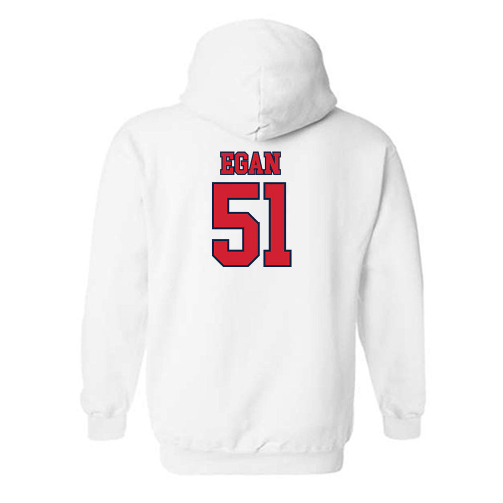 Gonzaga - NCAA Baseball : Austin Egan - Classic Fashion Shersey Hooded Sweatshirt